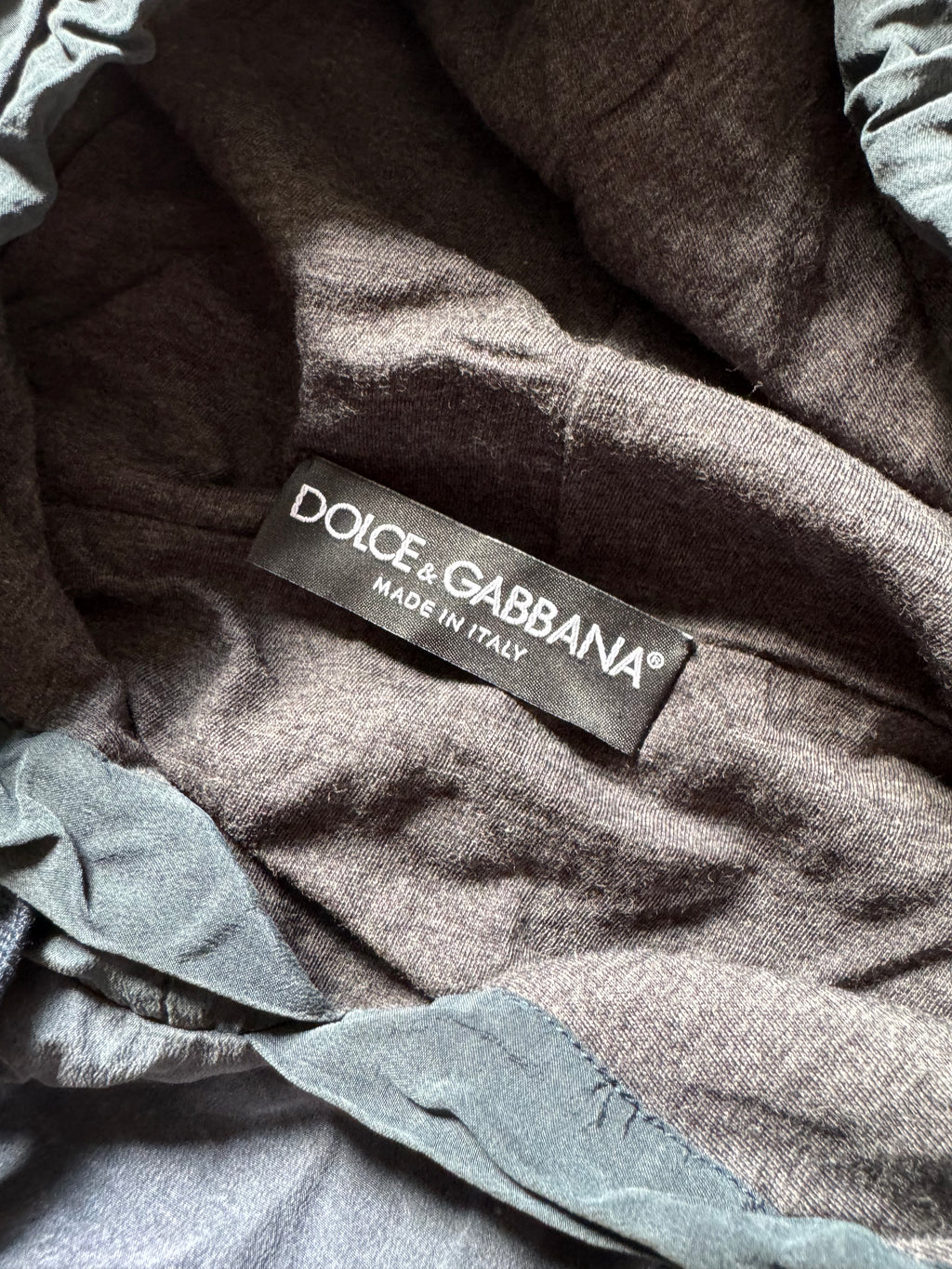 Dolce & Gabbana Playboy 1979 Cover Technical Silk Navy Sweater (S) - 5