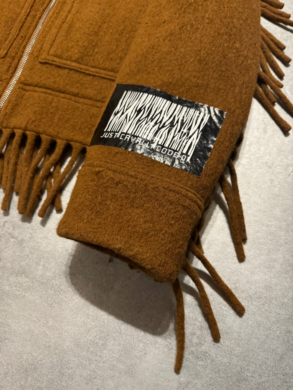 AW2021 Cavalli Cow-Boy Farwest Camel Coach Jacket (L) - 13