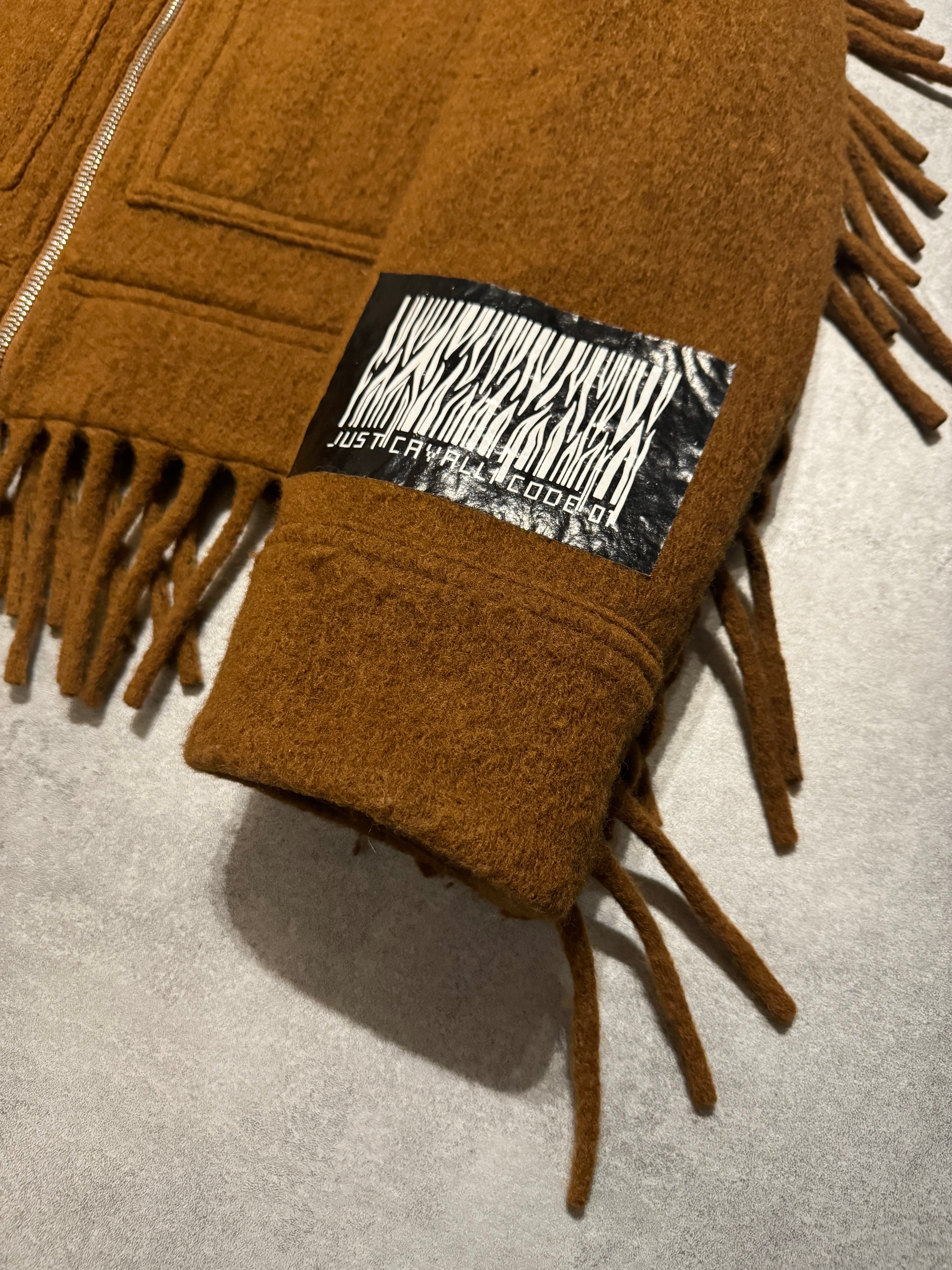 AW2021 Cavalli Cow-Boy Farwest Camel Coach Jacket (L) - 13