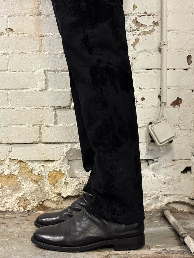 The Last Conspiracy Black Leather Side Zip Boots lCoUjks 2