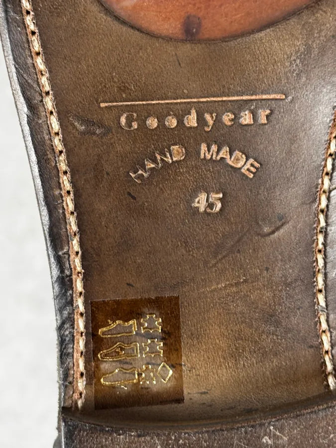 The Last Conspiracy Brown Eroded Irregular Leather Boots MPYgzFc 7