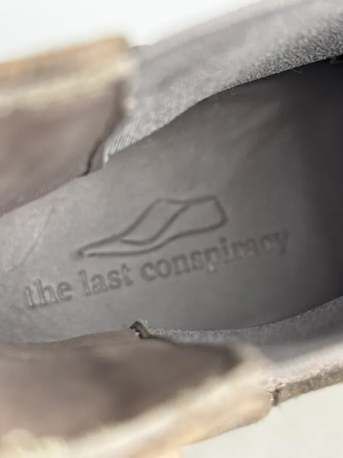 The Last Conspiracy Brown Eroded Irregular Leather Boots MPYgzFc 8
