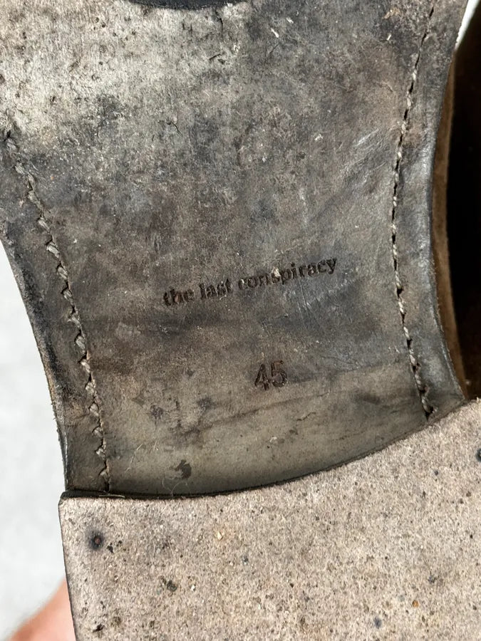 The Last Conspiracy Brown Eroded Suede Chelsea Boots OQDTkQv 8
