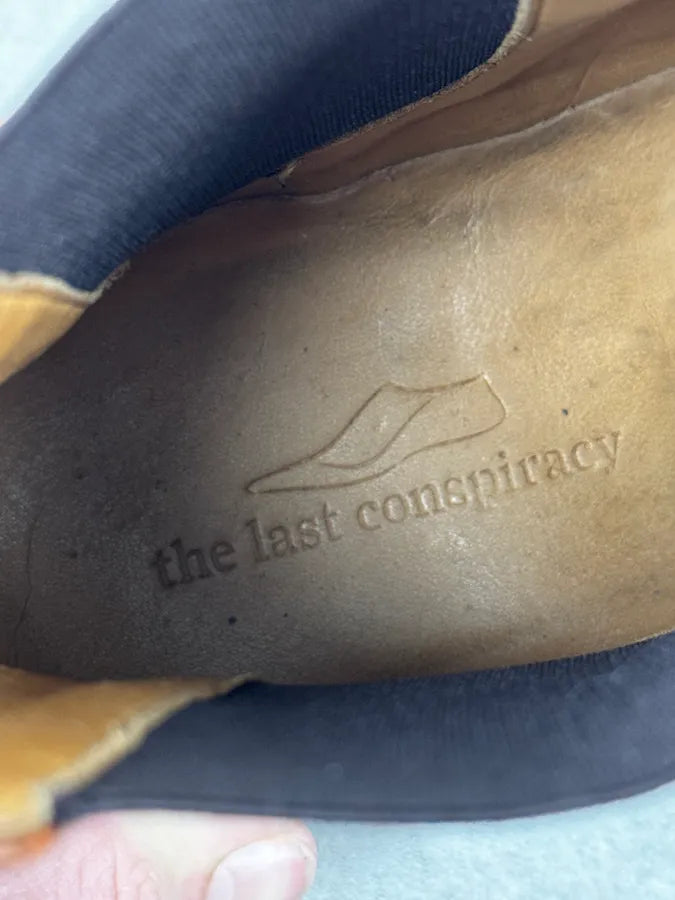 The Last Conspiracy Brown Gradient Leather Boots CCNBsPN 11