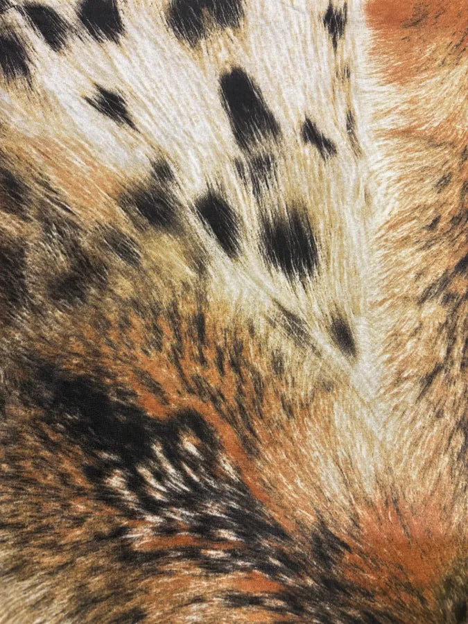 2000s Cavalli Fur Effect Savage Top eGdwzPF 5