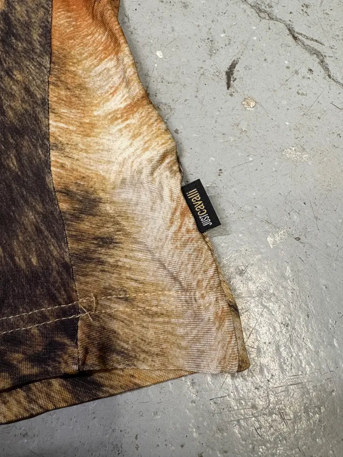 2000s Cavalli Fur Effect Savage Top eGdwzPF 9