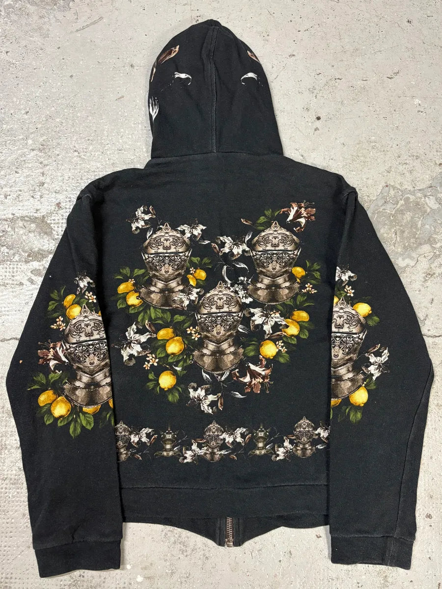 2010s Dolce & Gabbana Contemporary Soldier Lemon World Black Sweatshirt lyeBaiW 5