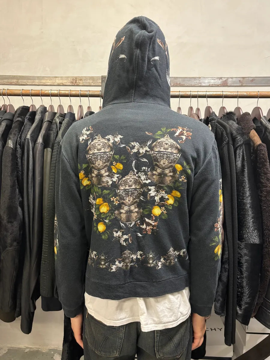 2010s Dolce & Gabbana Contemporary Soldier Lemon World Black Sweatshirt lyeBaiW 2