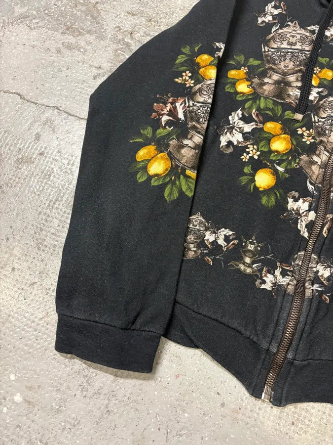 2010s Dolce & Gabbana Contemporary Soldier Lemon World Black Sweatshirt lyeBaiW 6