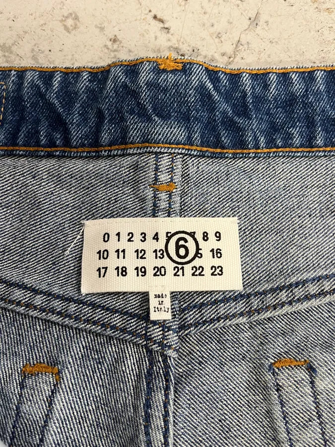 FW2023 Maison Margiela Half Waxed Jeans GOgUTwH 9