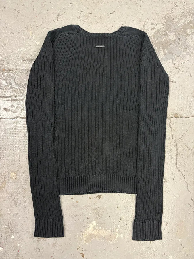 2000s Dolce & Gabbana Fit Black Sweater XBjYGZV 5