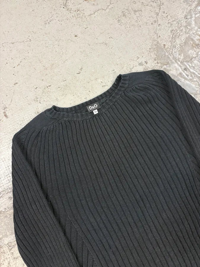2000s Dolce & Gabbana Fit Black Sweater XBjYGZV 4