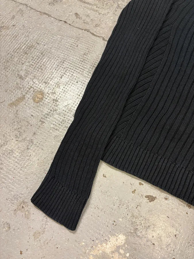 2000s Dolce & Gabbana Fit Black Sweater XBjYGZV 6