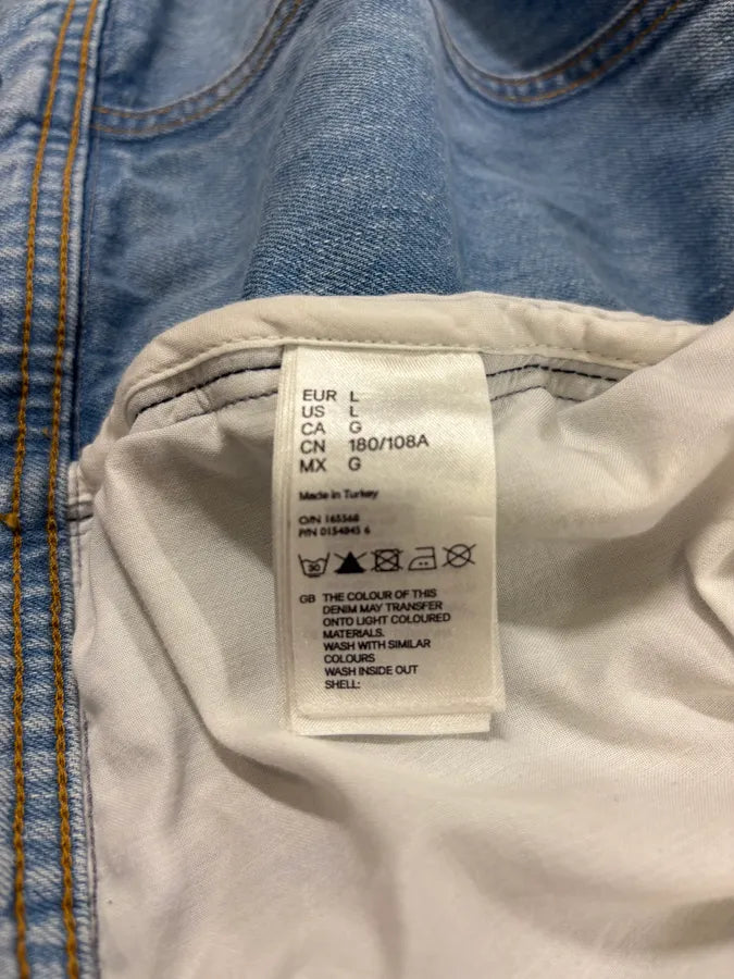 SS2005 Maison Margiela x H&M Reversed Denim Jacket Re-Edition sVZorzv 9