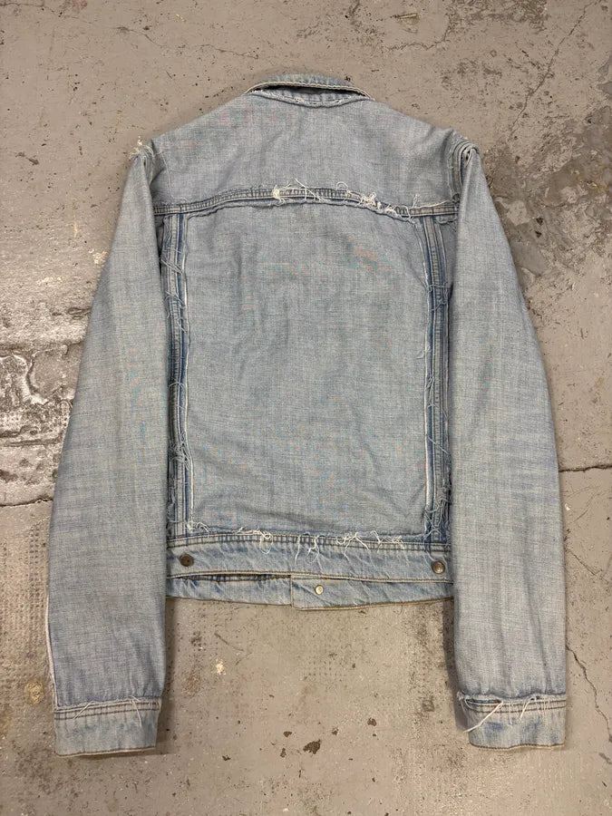 SS2005 Maison Margiela x H&M Reversed Denim Jacket Re-Edition sVZorzv 5