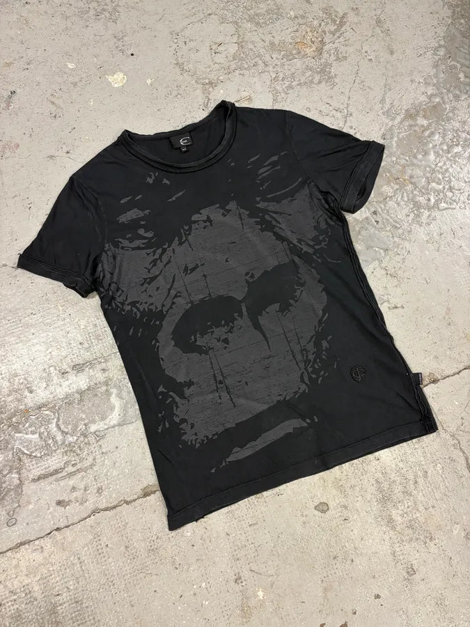 2000s Cavalli Gorilla Black T-Shirt QlzNYpt 3