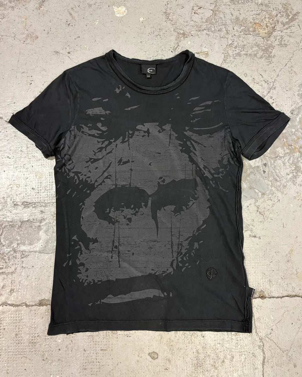 2000s Cavalli Gorilla Black T-Shirt QlzNYpt 0