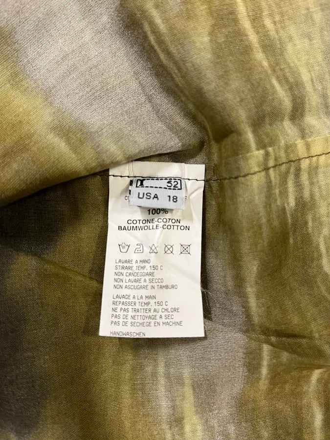 2000S Cavalli Apocalyptic Sunset Brown Faded Shirt WQhTHSf 8