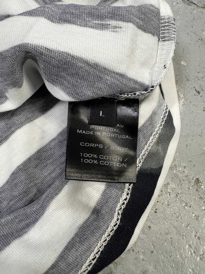 SS2018 Balmain Black & White Contemporary Flag Tee-Shirt IlgZpLE 8