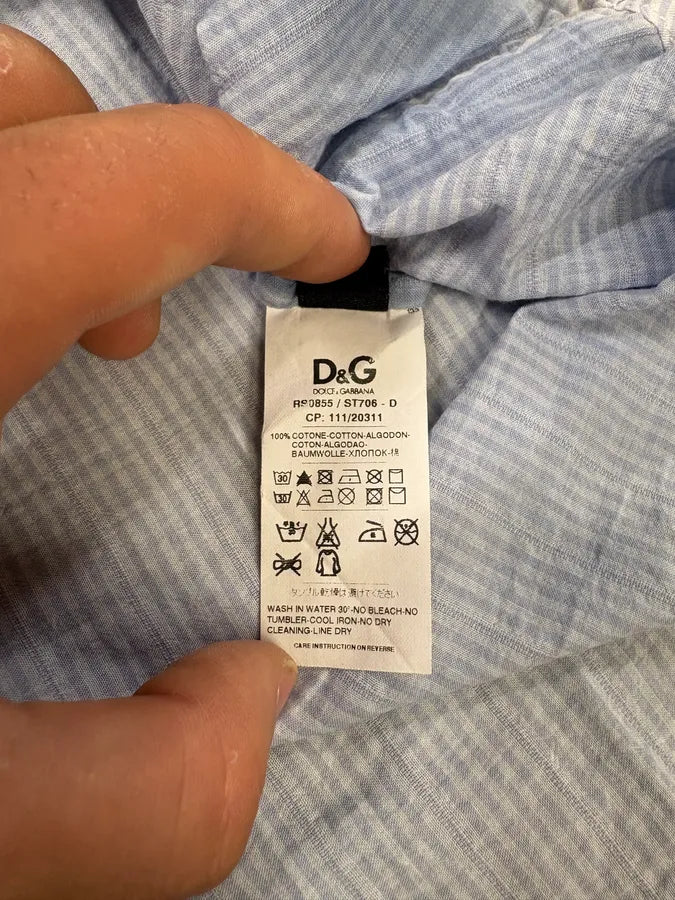 Dolce & Gabbana Blue Atmosphere Gradient Shirt YTXcNfw 10