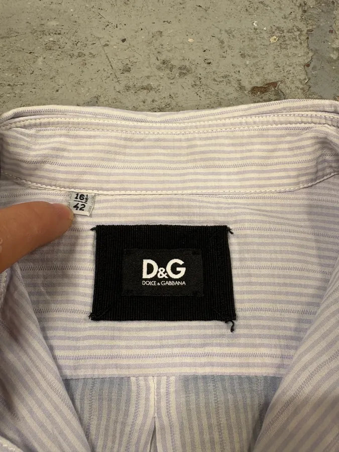 Dolce & Gabbana Blue Atmosphere Gradient Shirt YTXcNfw 8