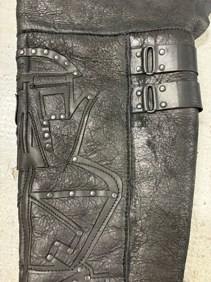 Marithé + François Girbaud Black Signature Ankle Leather Boots TsrDvov 3