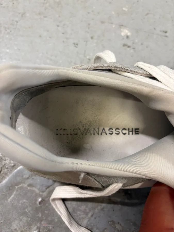 Kris Van Assche Beige Army Laced Shoes BjeJAaP 9