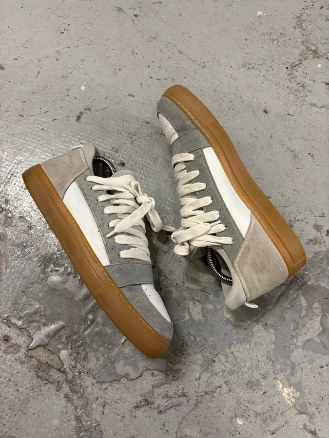 Kris Van Assche Beige Army Laced Shoes BjeJAaP 5