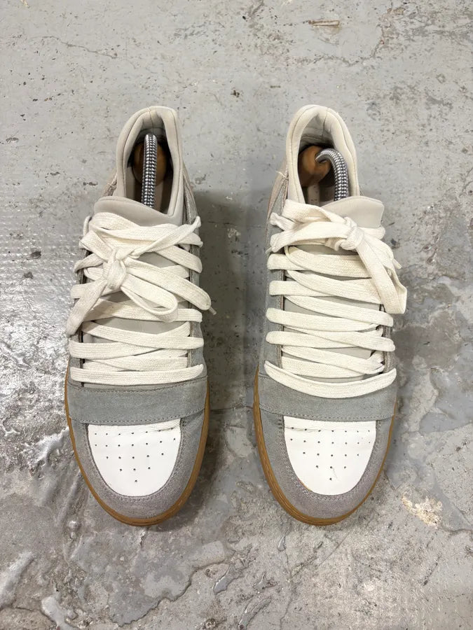 Kris Van Assche Beige Army Laced Shoes BjeJAaP 1