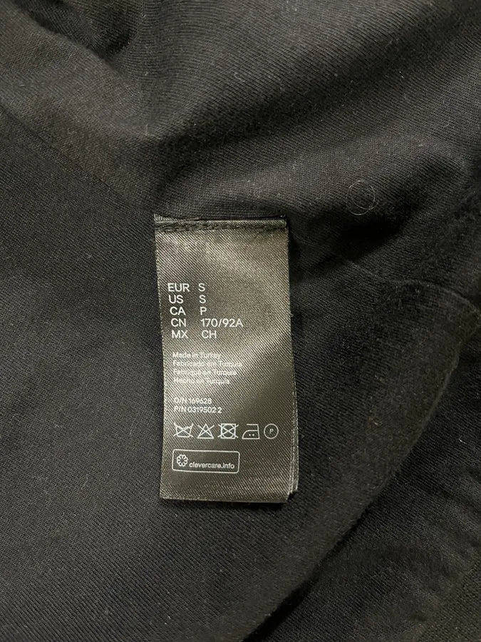 Balmain H&M Black Padded Biker Leather Hybrid Zip-up Sweater cLKrhAL 6