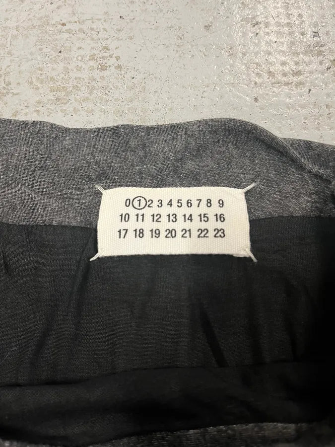 2000s Maison Martin Margiela Grey Fringe Distressed Tank Top idclxla 5