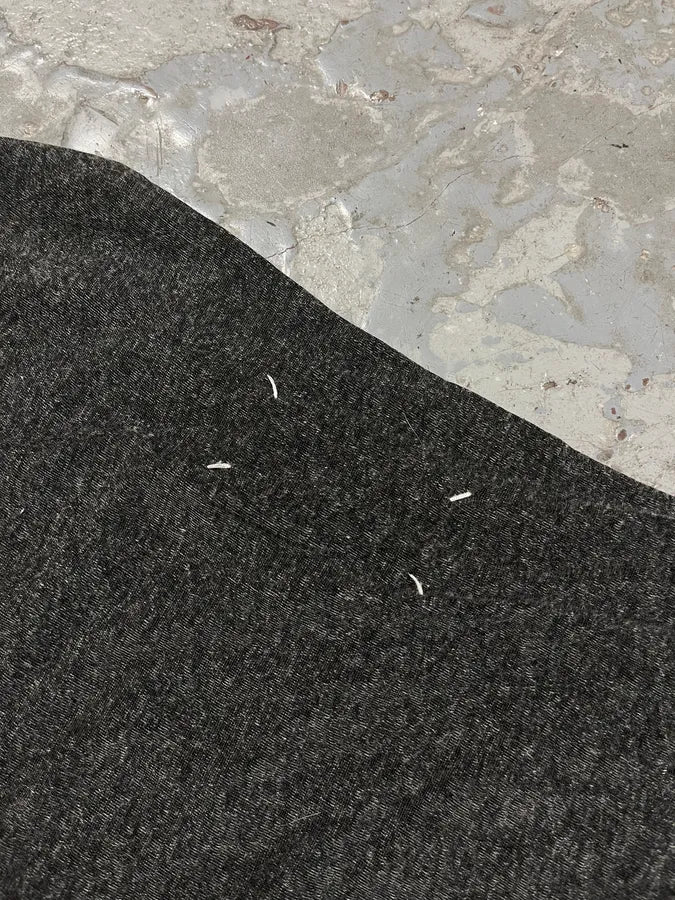 2000s Maison Martin Margiela Grey Fringe Distressed Tank Top idclxla 3