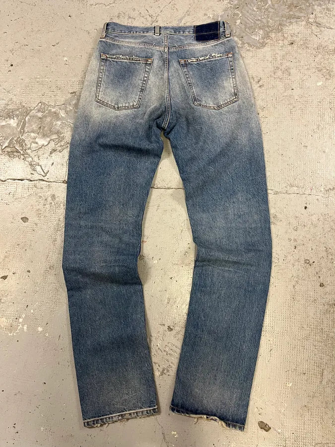 FW2023 Maison Margiela Faded Denim Jeans JvzhHfG 6