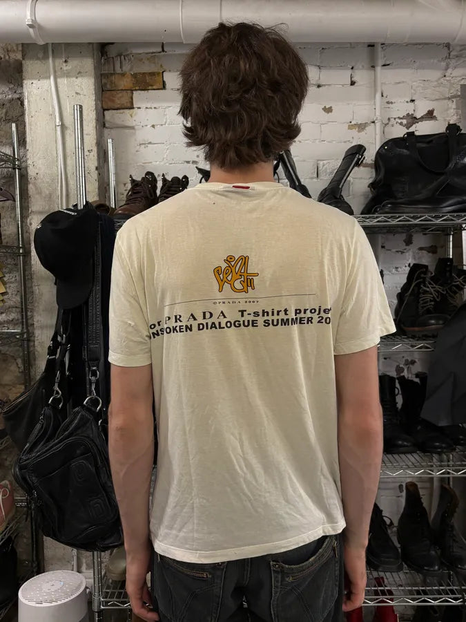 SS2007 Prada Military Inauguration Tee-Shirt (S/M) QvehfxJ 2