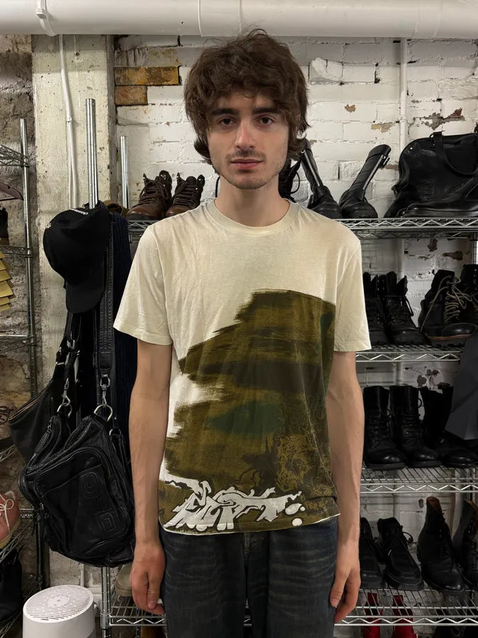 SS2007 Prada Military Inauguration Tee-Shirt (S/M) QvehfxJ 1