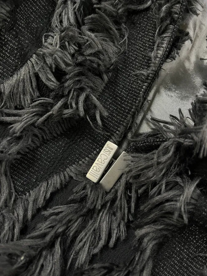 2000s Cavalli Black Feather Suit Jacket (S/M) zLwTjFC 6