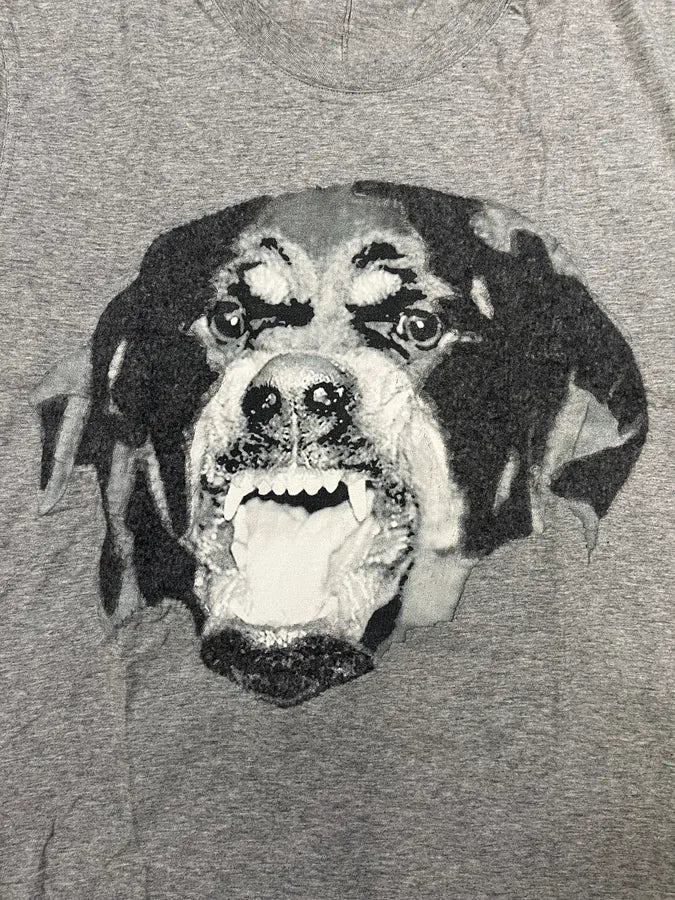 SS2016 Givenchy Rottweiler Dog Grey Tee-Shirt by Riccardo Tisci (M/L) BYGBuxs 6