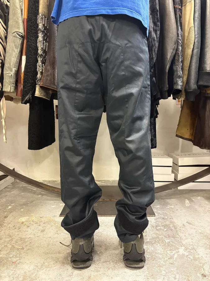 2000s Prada Linea Rossa Padded Nylon Navy Pants (M) rapQDmD 3