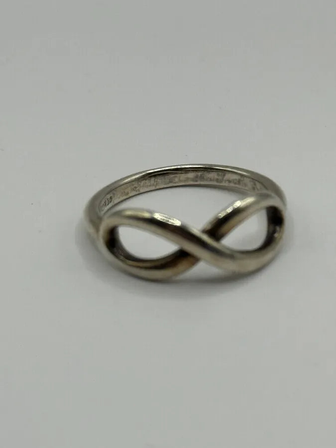 Tiffany & Co. Infinity Silver 925 Ring RAVcWpN 3