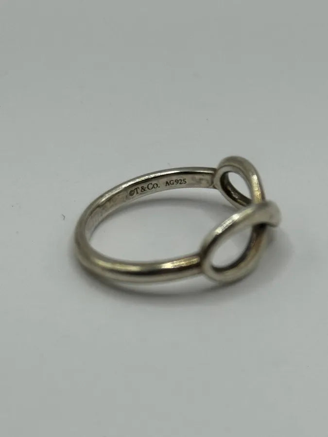 Tiffany & Co. Infinity Silver 925 Ring RAVcWpN 5