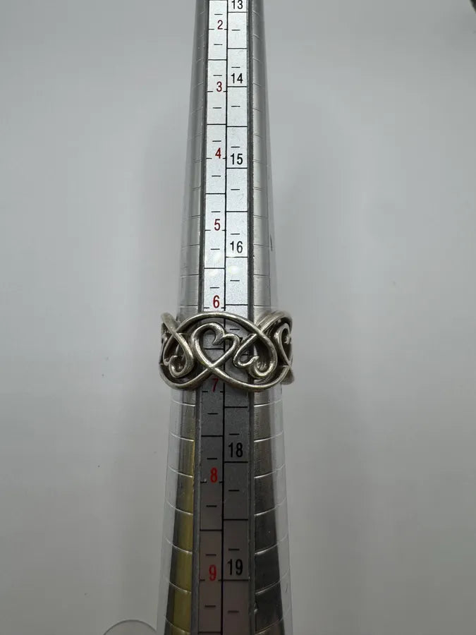 Tiffany & Co. Love Hearts Silver 925 Ring (OS) BRMIAQi 7