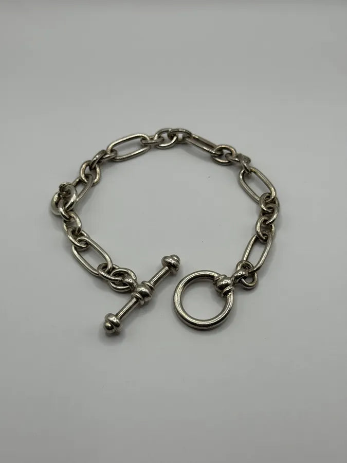 Tiffany & Co. Silver 925 Chain Bracelet qDqaTBq 0