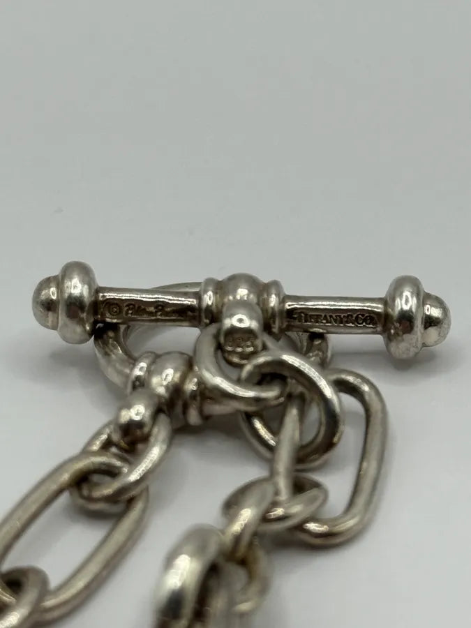 Tiffany & Co. Silver 925 Chain Bracelet qDqaTBq 6