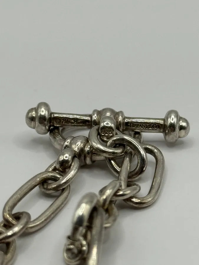 Tiffany & Co. Silver 925 Chain Bracelet qDqaTBq 7