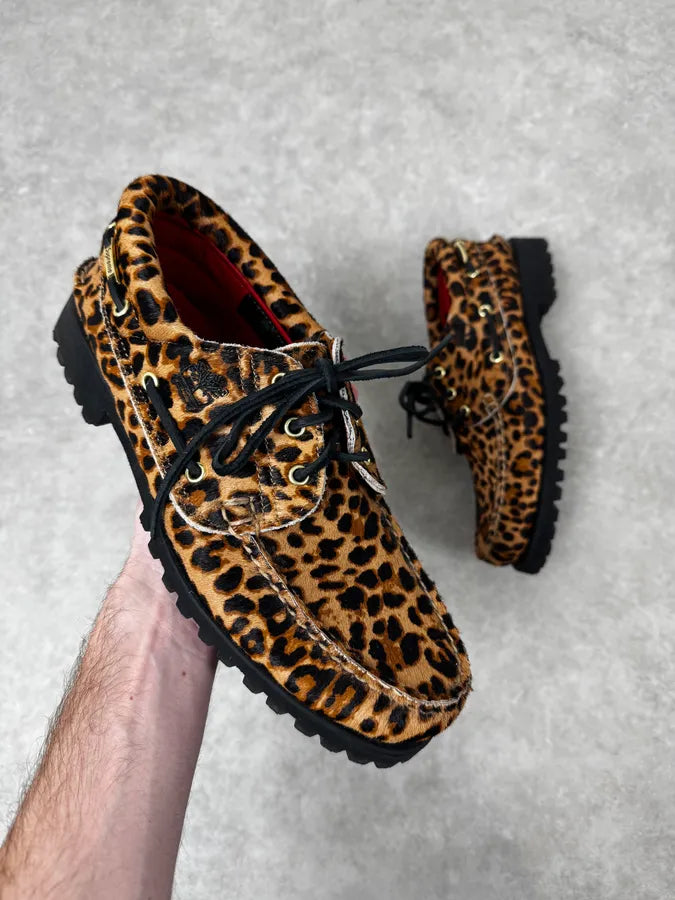Timberland Supreme Cheetah Leather Shoes hwYjEig 0