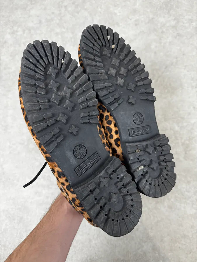 Timberland Supreme Cheetah Leather Shoes hwYjEig 4