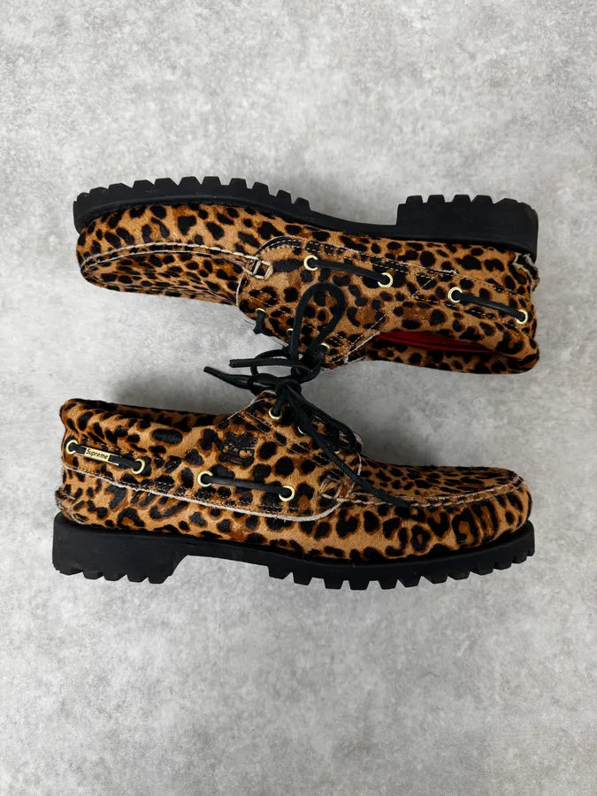 Timberland Supreme Cheetah Leather Shoes hwYjEig 2