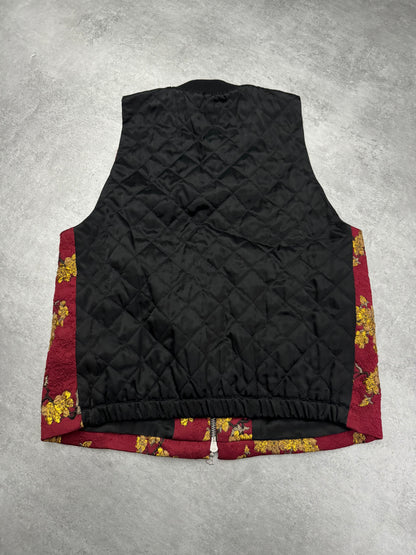 FW2015 Dries Van Noten Embroidered Royal Solar Vest (XS) - 2