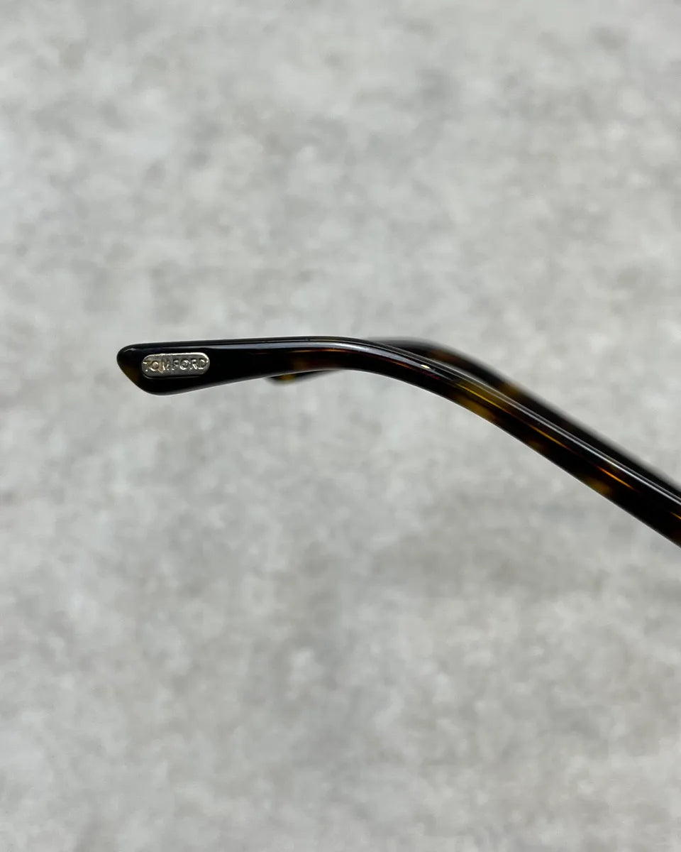 Tom Ford Brown Acetate Aviator Sunglasses bLeJMAC 9