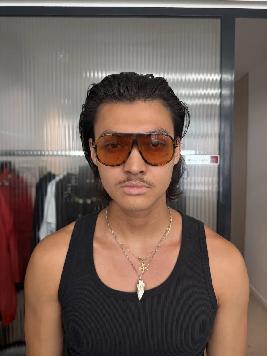 Tom Ford Brown Plastic Oversized Sunglasses ibpnuAG 3